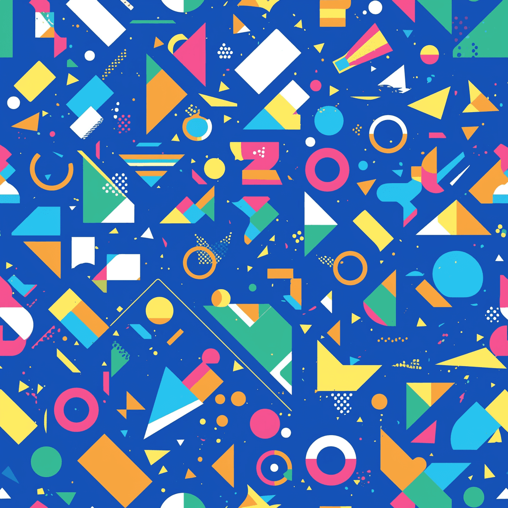 Geo 414 original repeating artwork