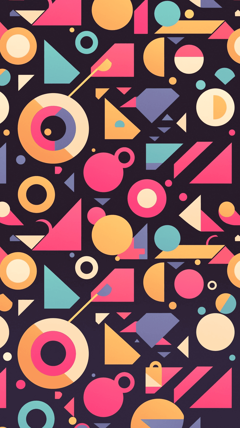 Geo 424 original repeating artwork