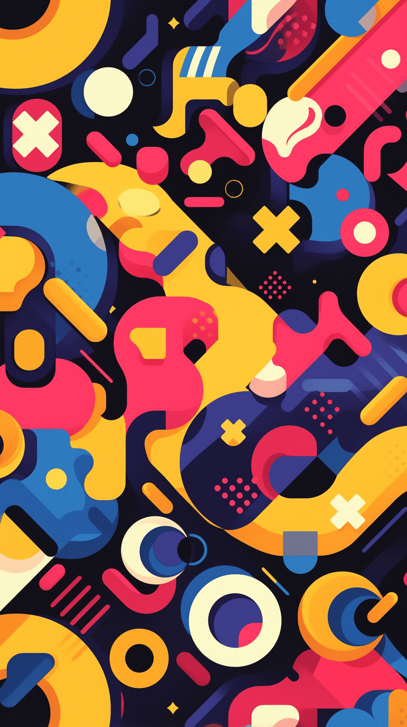 Geo 312 original repeating artwork