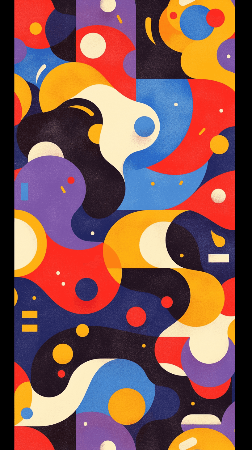 Geo 355 original repeating artwork