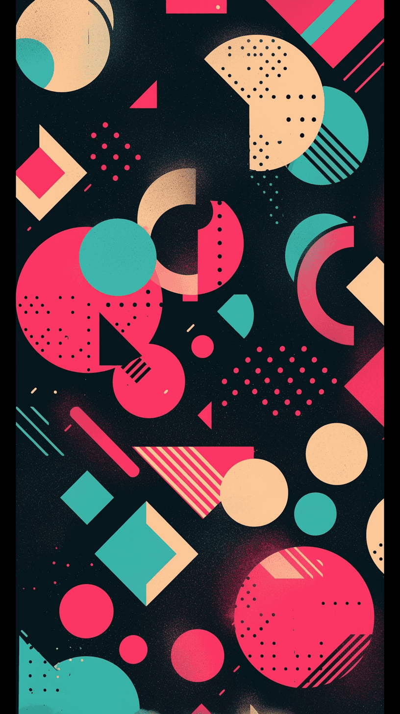 Geo 332 original repeating artwork