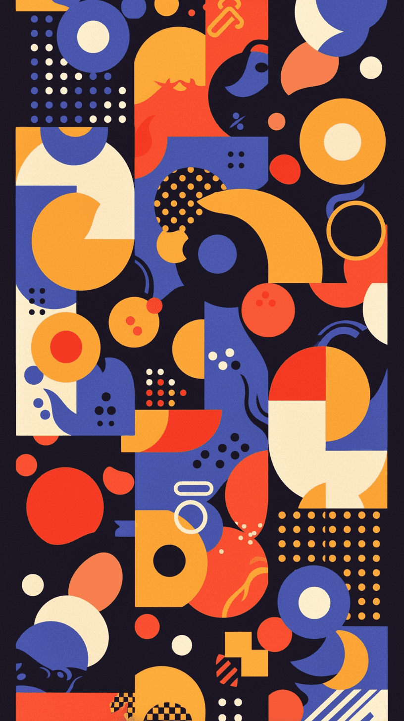 Geo 412 original repeating artwork