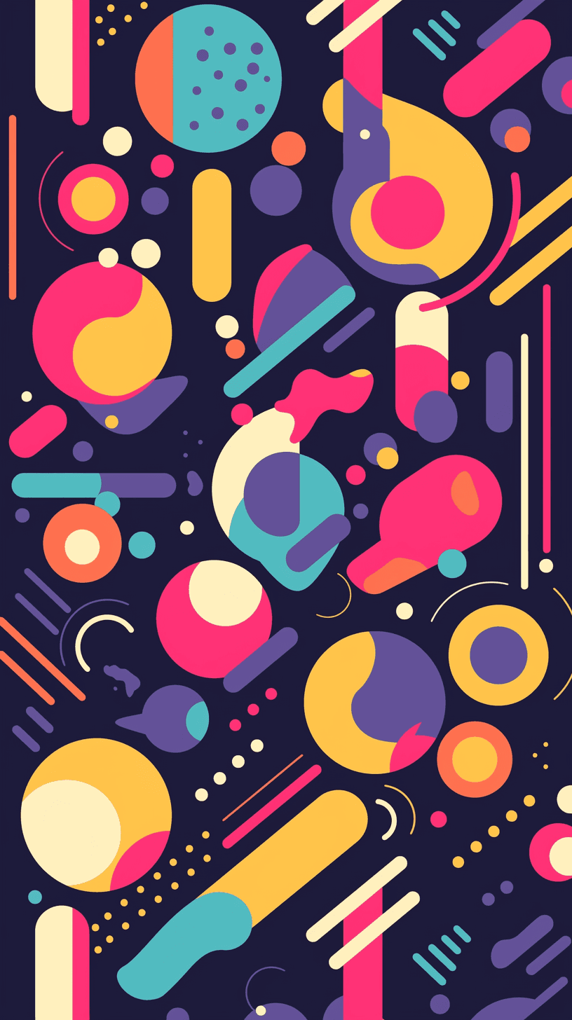 Geo Line original repeating artwork