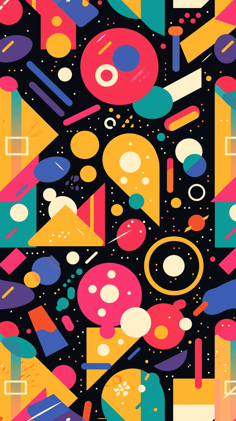 Geo 441 original repeating artwork