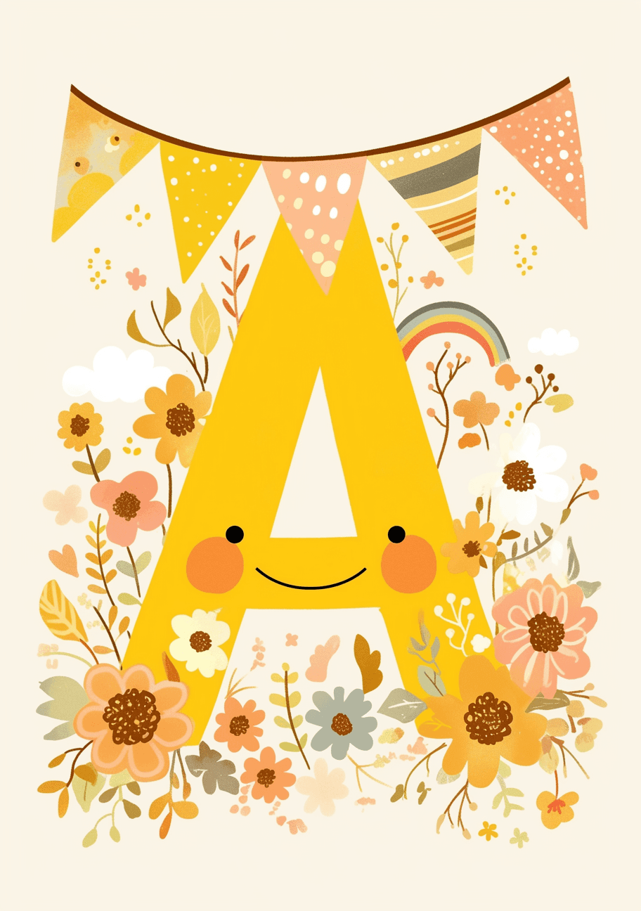 Geo Letter Blast original repeating artwork