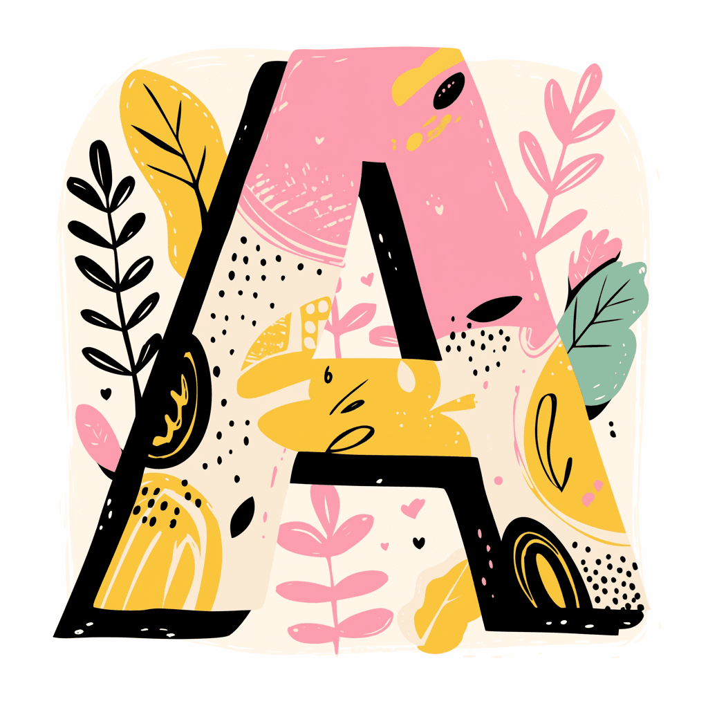 Geo Letter Beats original repeating artwork