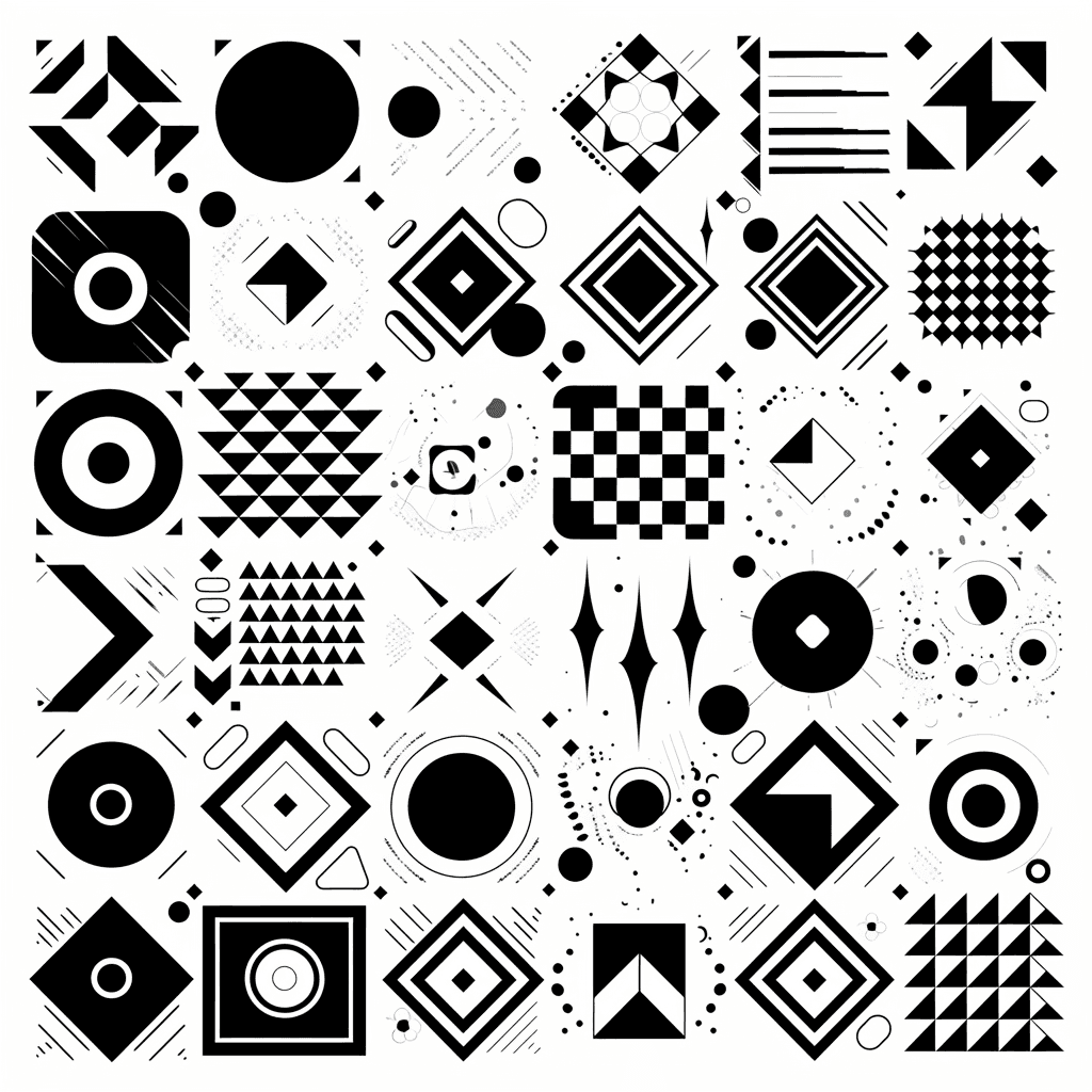 Geo 099 original repeating artwork