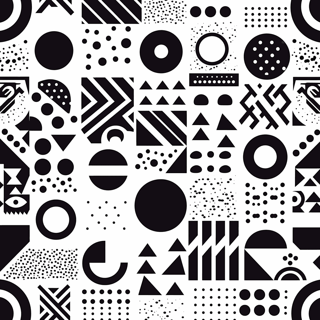 Geo 228 original repeating artwork