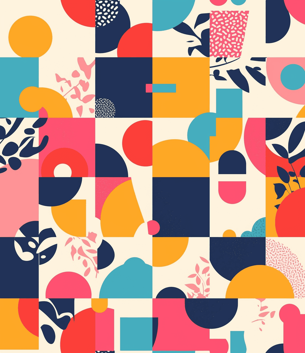 Geo 353 original repeating artwork
