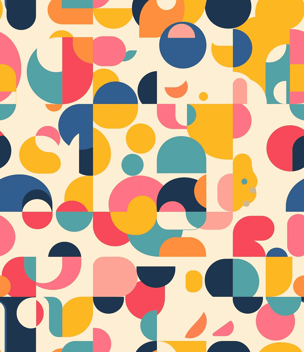 Geo 411 original repeating artwork