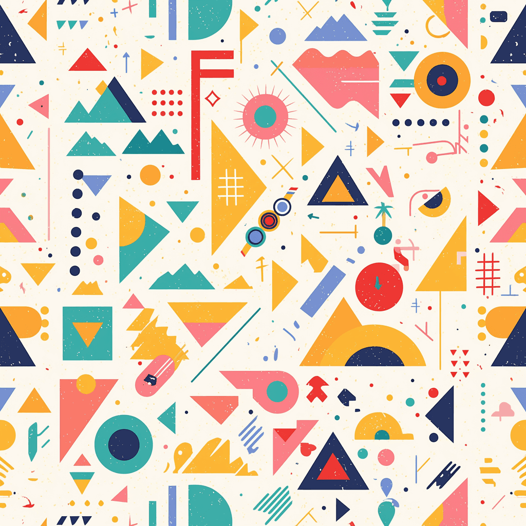 Geo 352 original repeating artwork