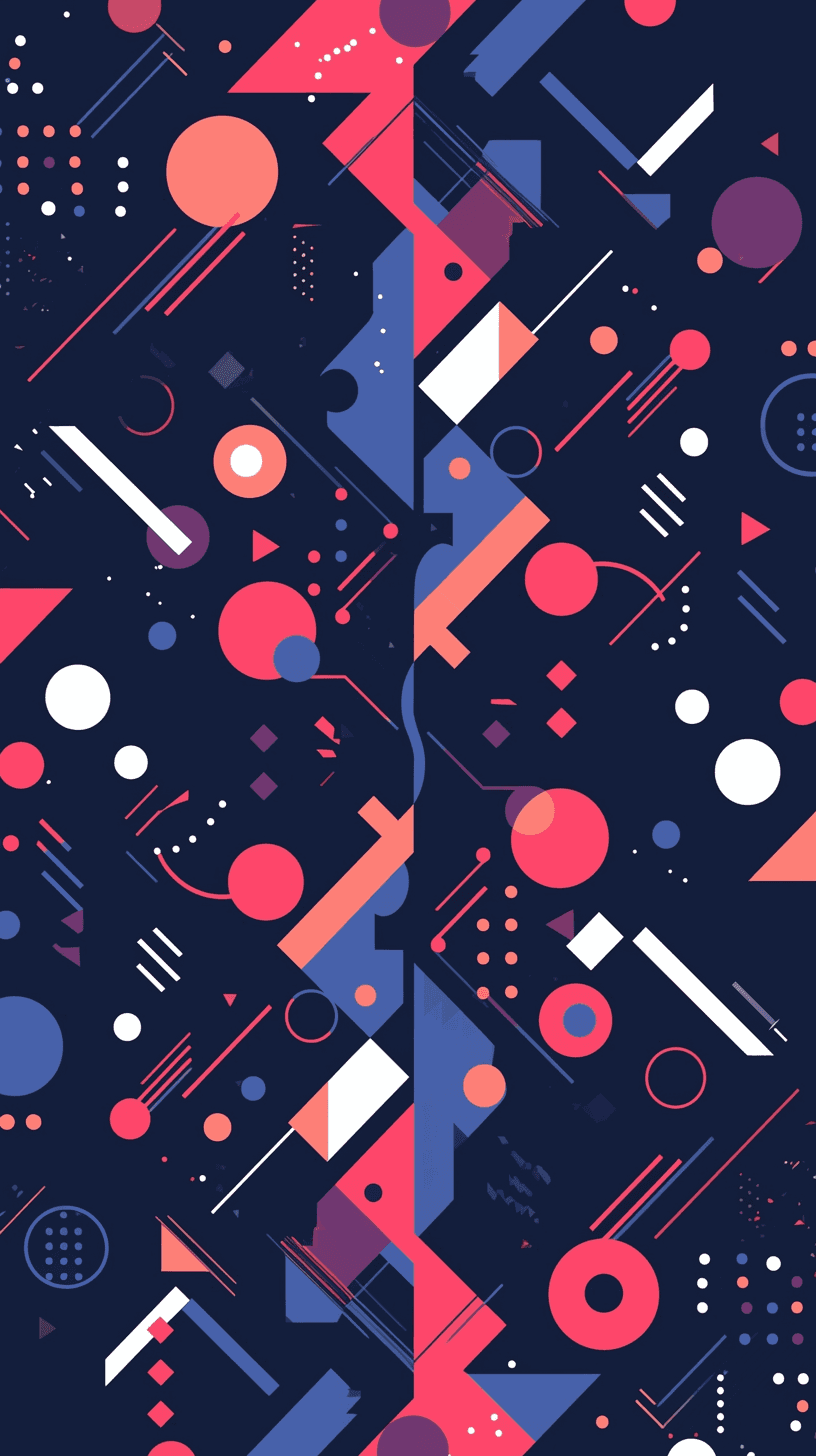 Geo 225 original repeating artwork
