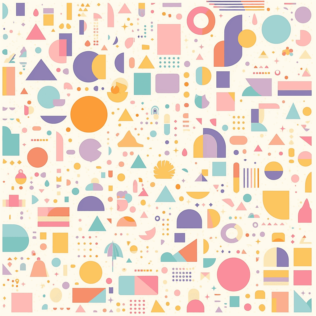 Geo 349 original repeating artwork