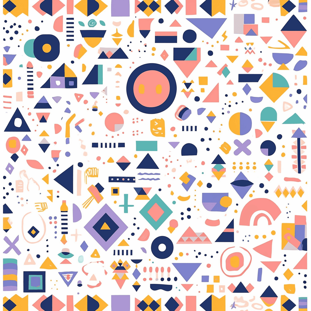 Geo 347 original repeating artwork