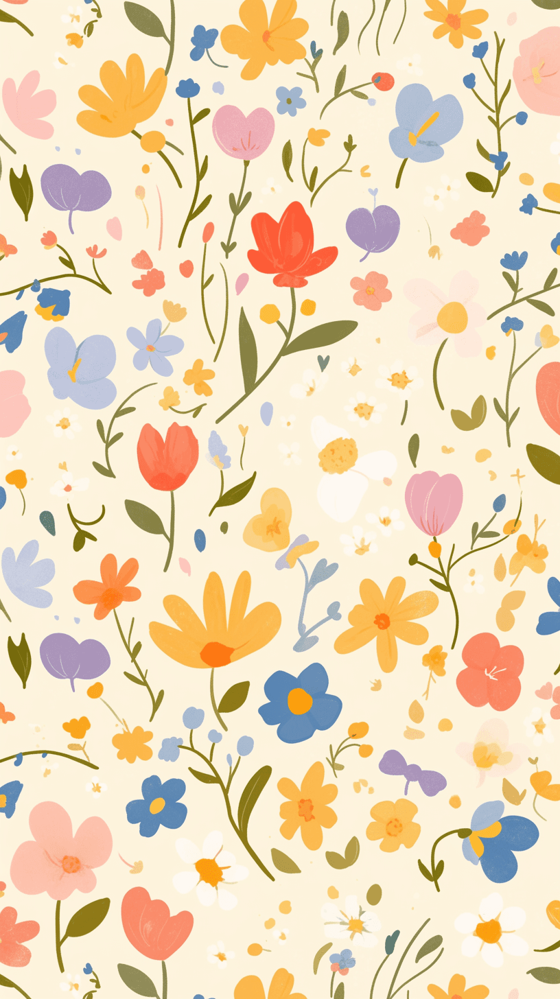 Blossom 1239 original repeating artwork