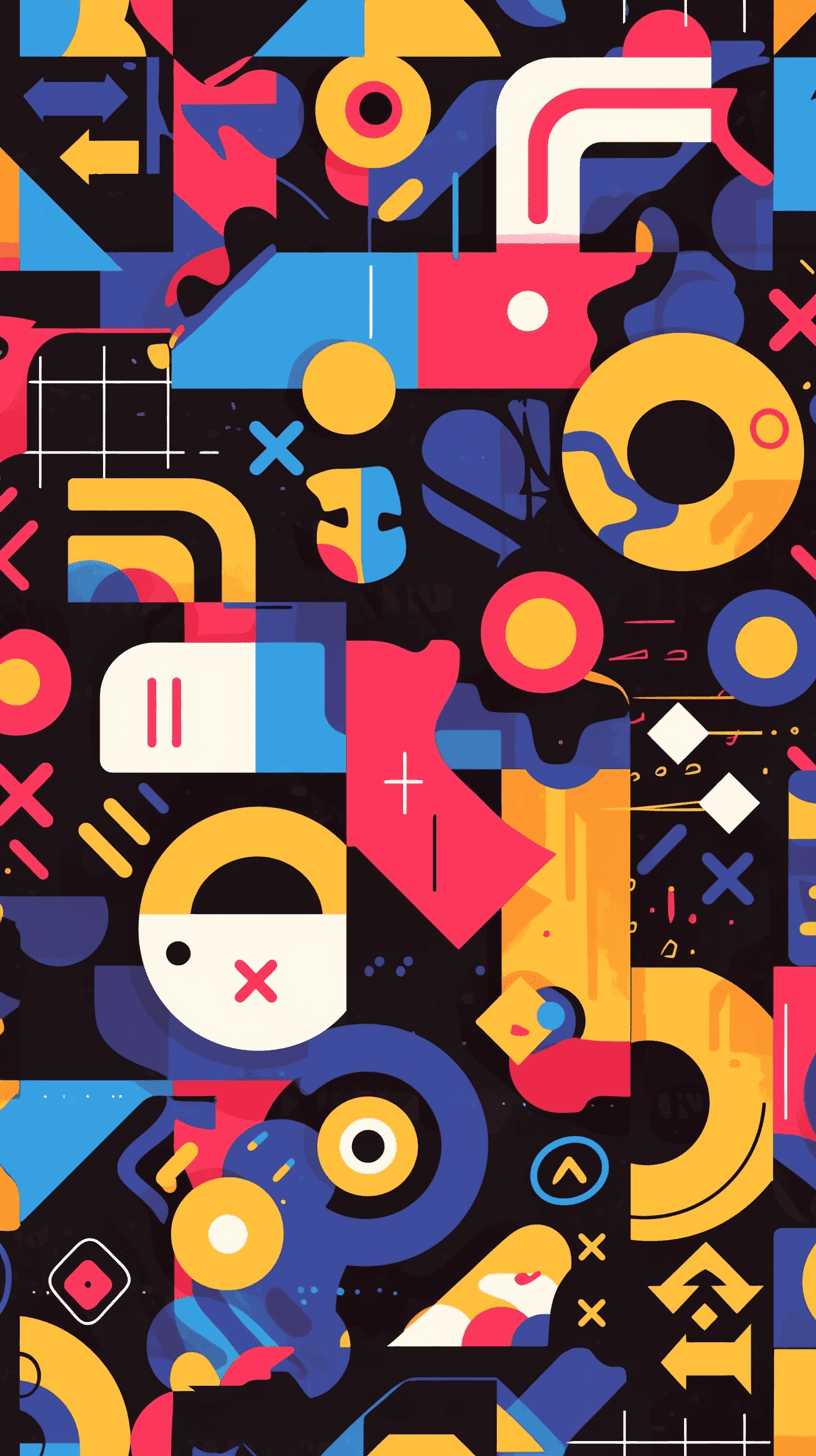 Geo 379 original repeating artwork