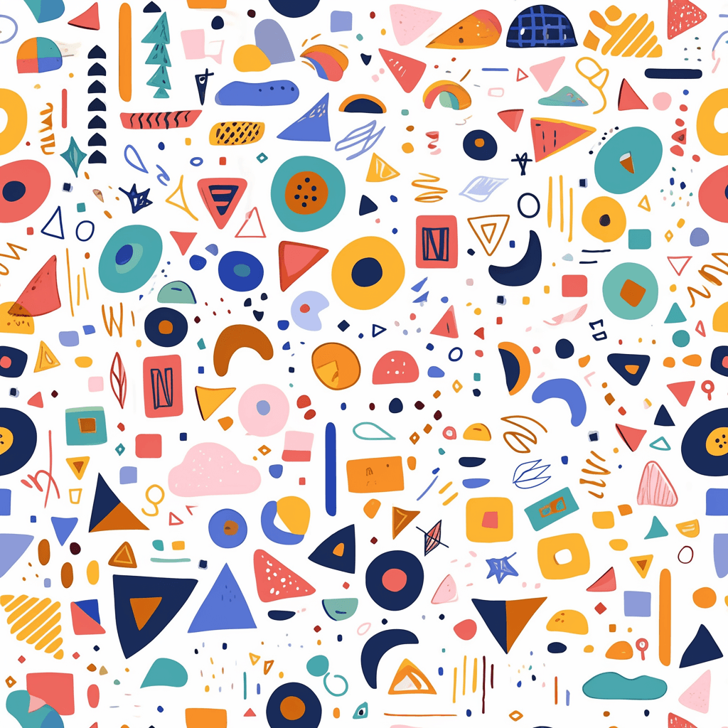 Geo 147 original repeating artwork