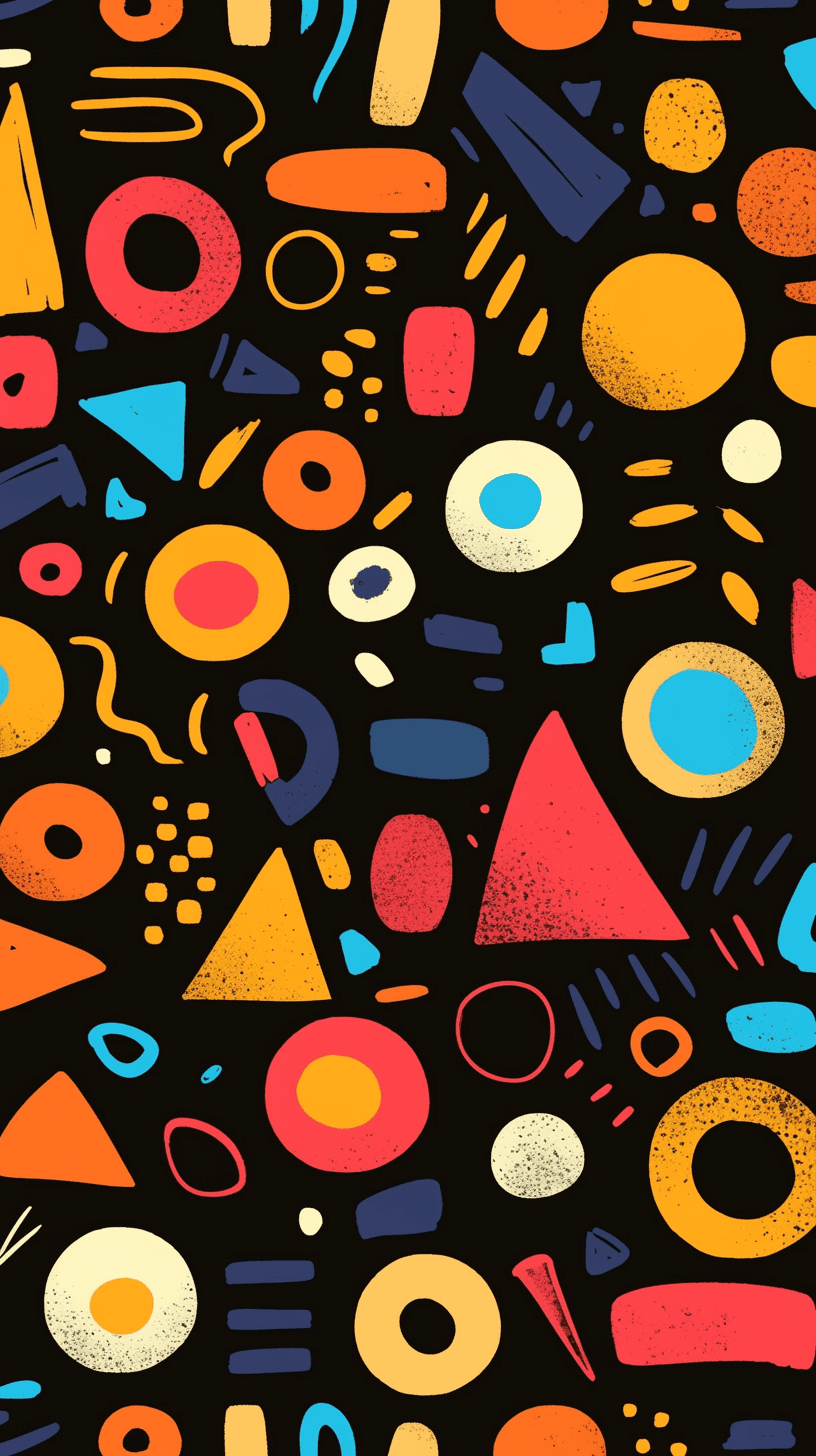 Geo 444 original repeating artwork