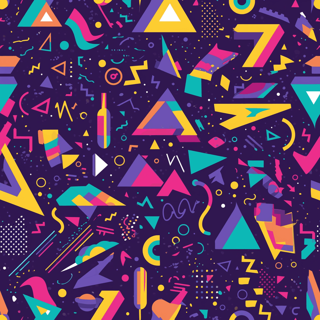 Geo 272 original repeating artwork