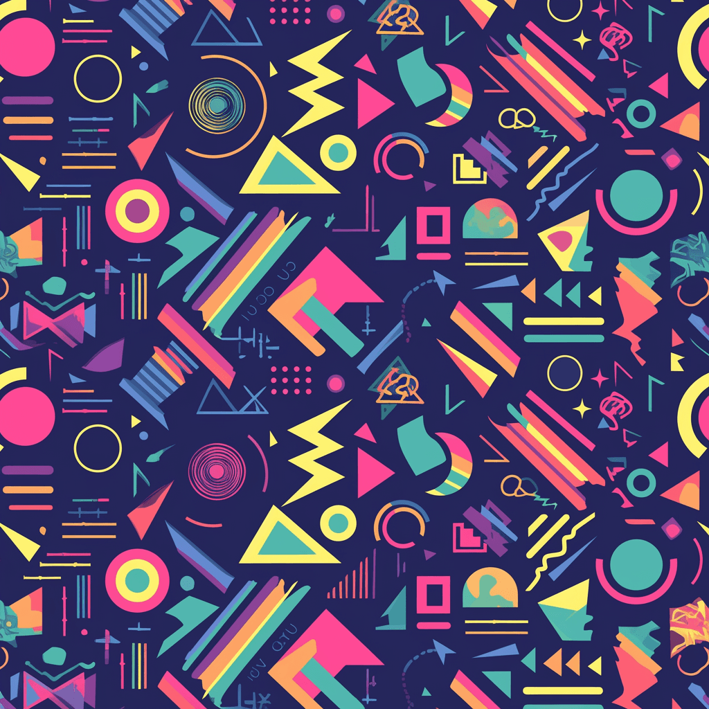Geo 342 original repeating artwork