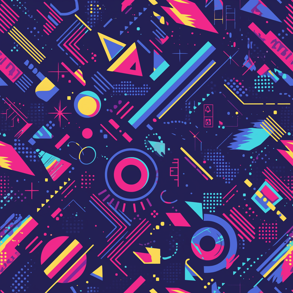 Geo 430 original repeating artwork