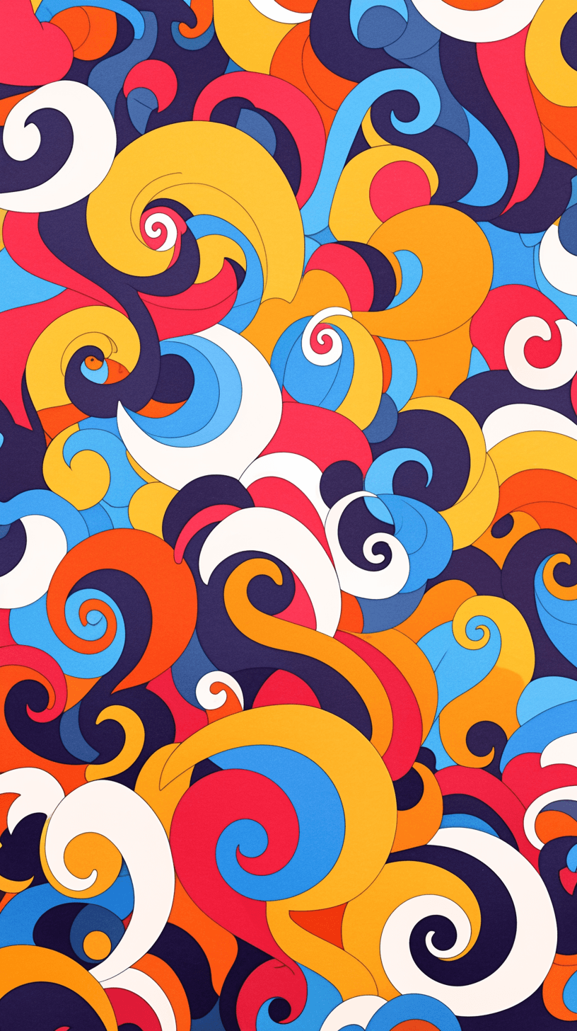 Geo 404 original repeating artwork