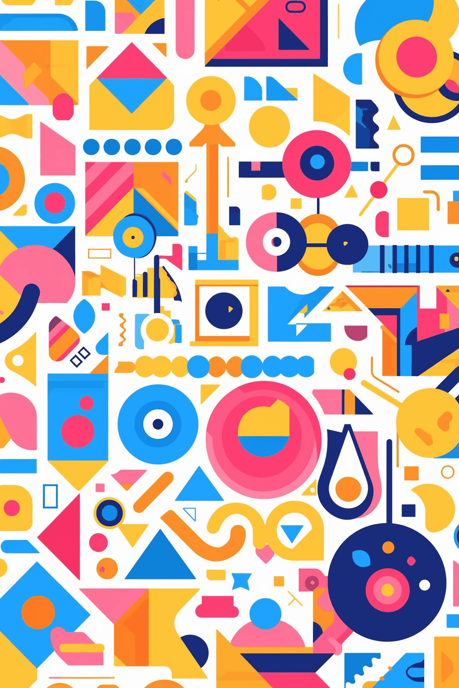 Geo 183 original repeating artwork