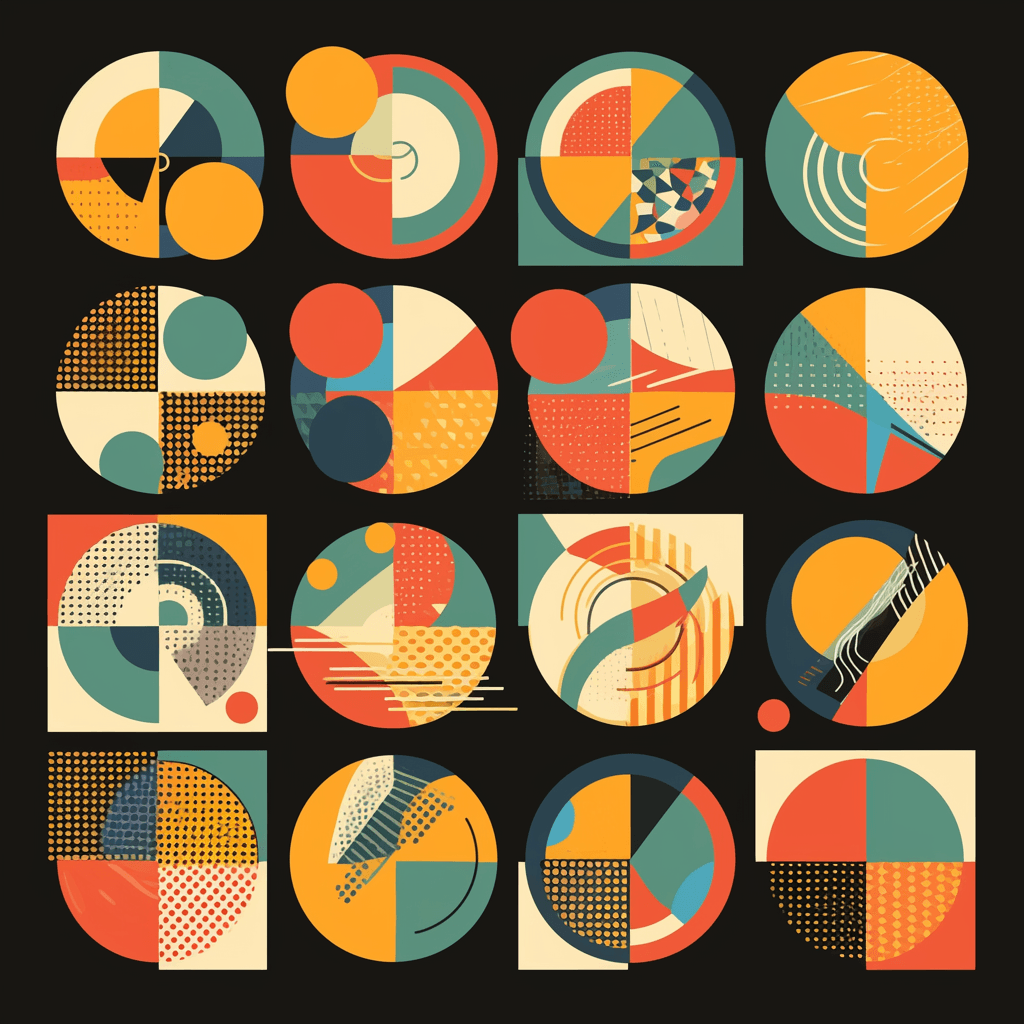 Geo 270 original repeating artwork