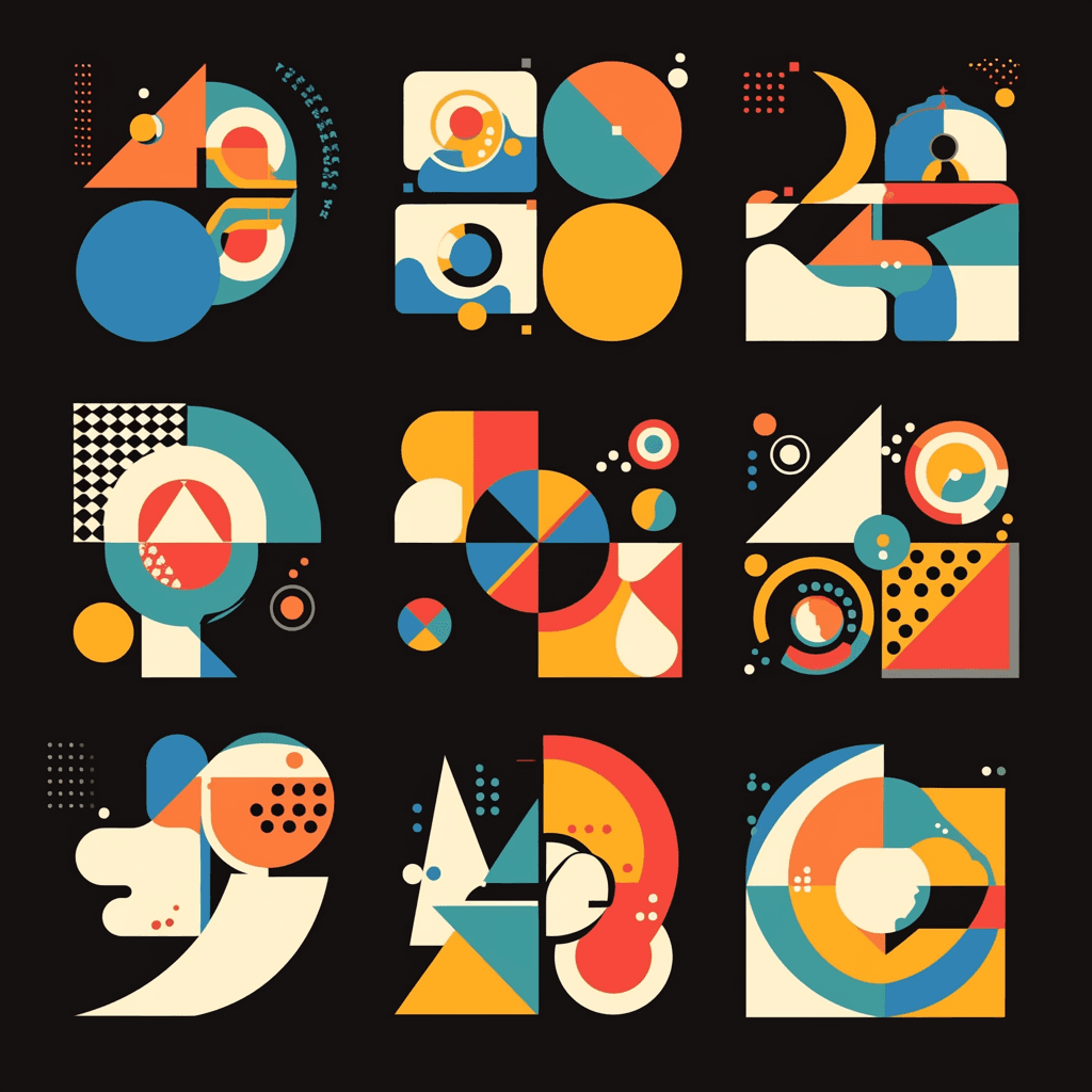 Geo 334 original repeating artwork