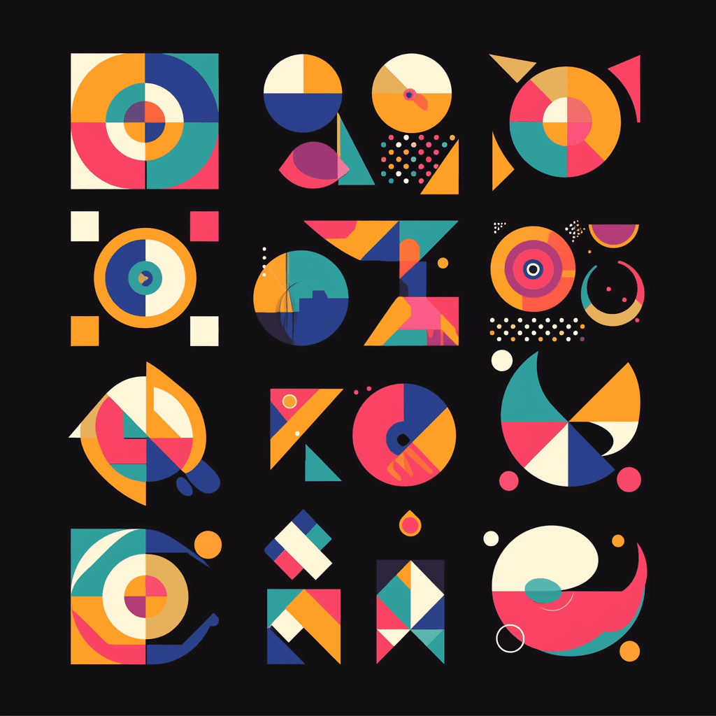 Geo 376 original repeating artwork