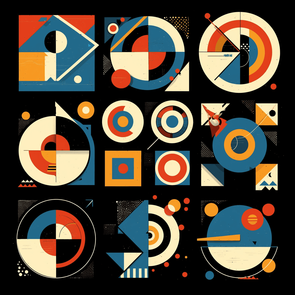 Geo 375 original repeating artwork