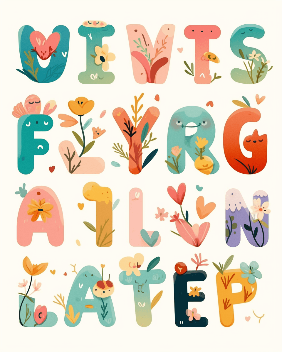 Letter 153 original repeating artwork