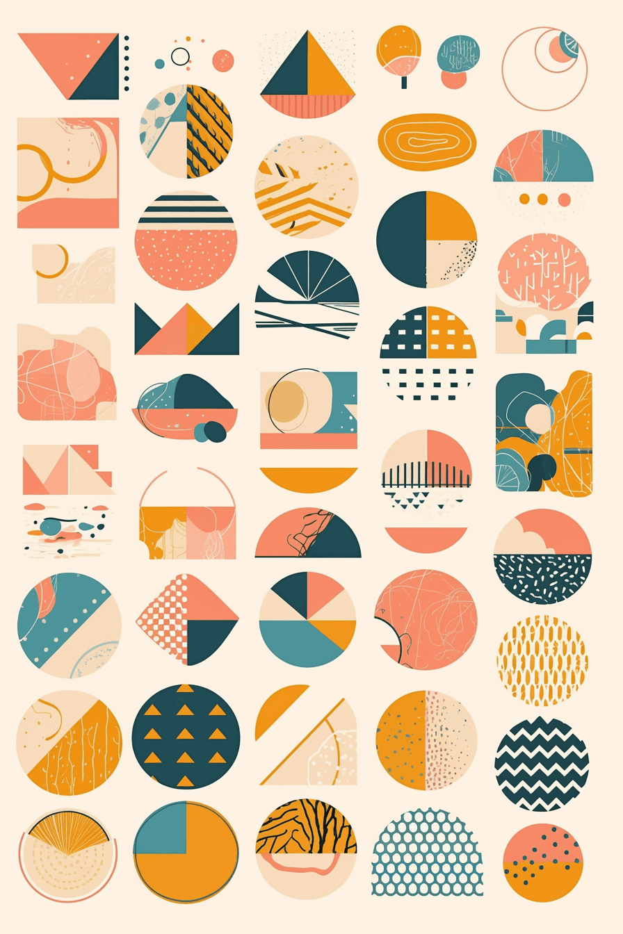 Geo 269 original repeating artwork