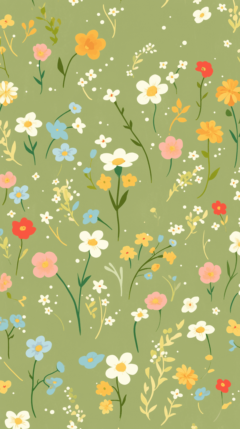 Blossom 542 original repeating artwork