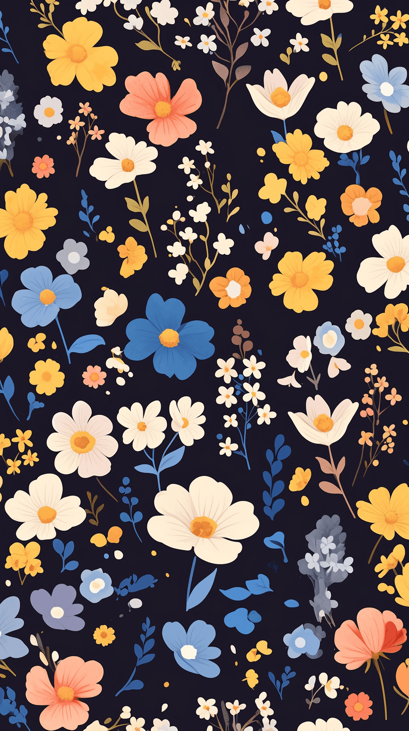 Blossom 642 original repeating artwork