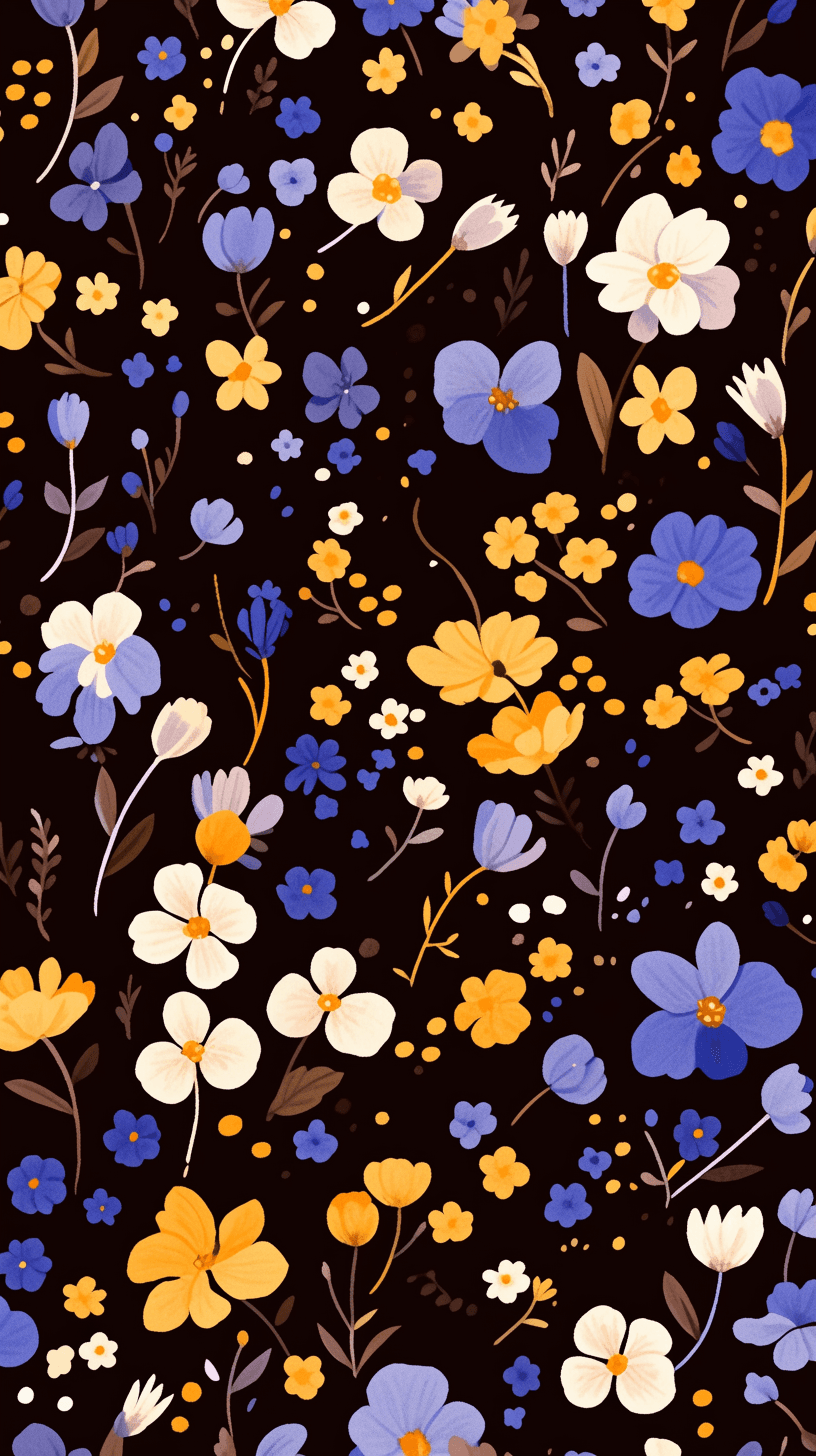 Blossom 1151 original repeating artwork
