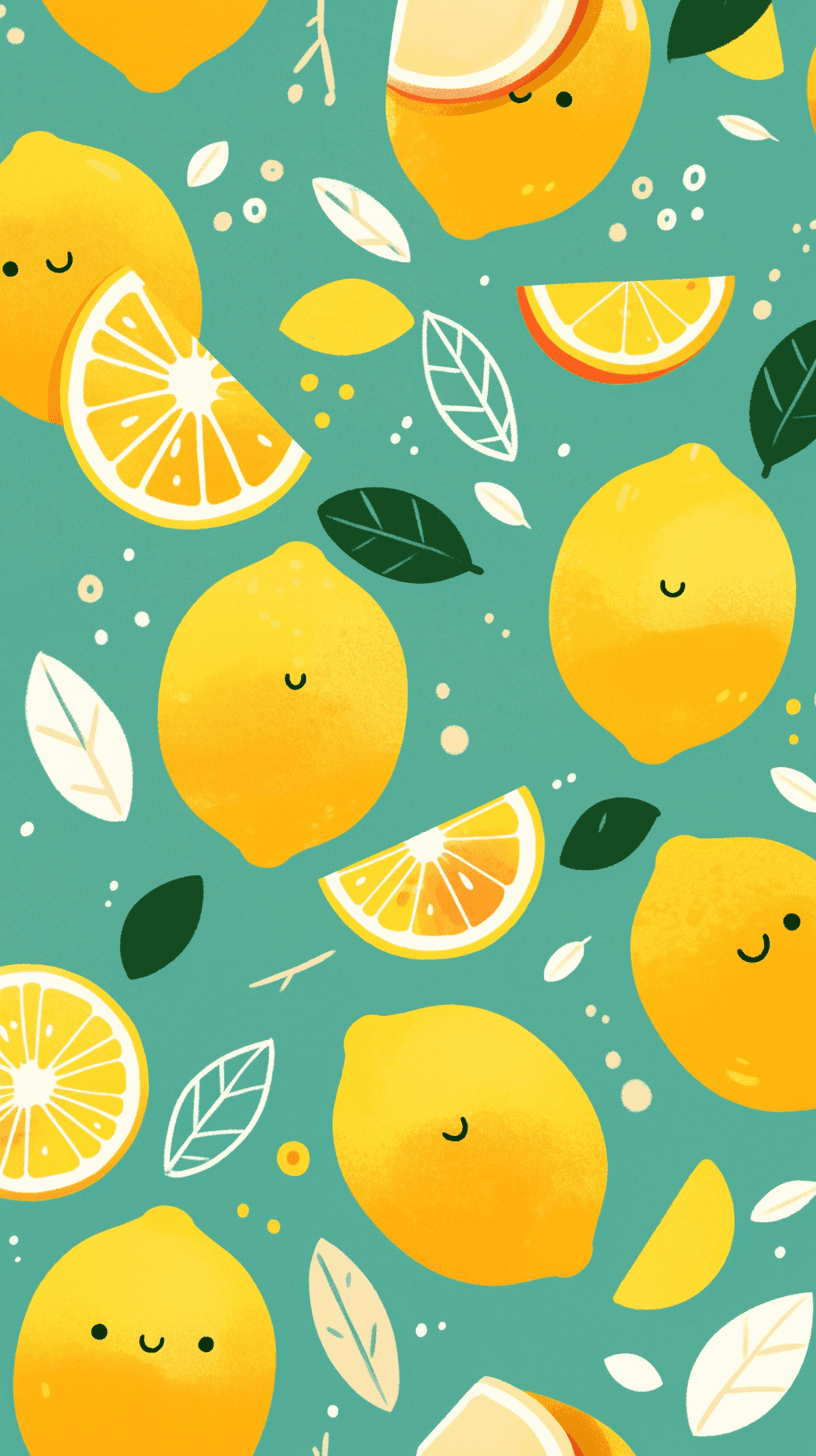 Lemon Collective original repeating artwork