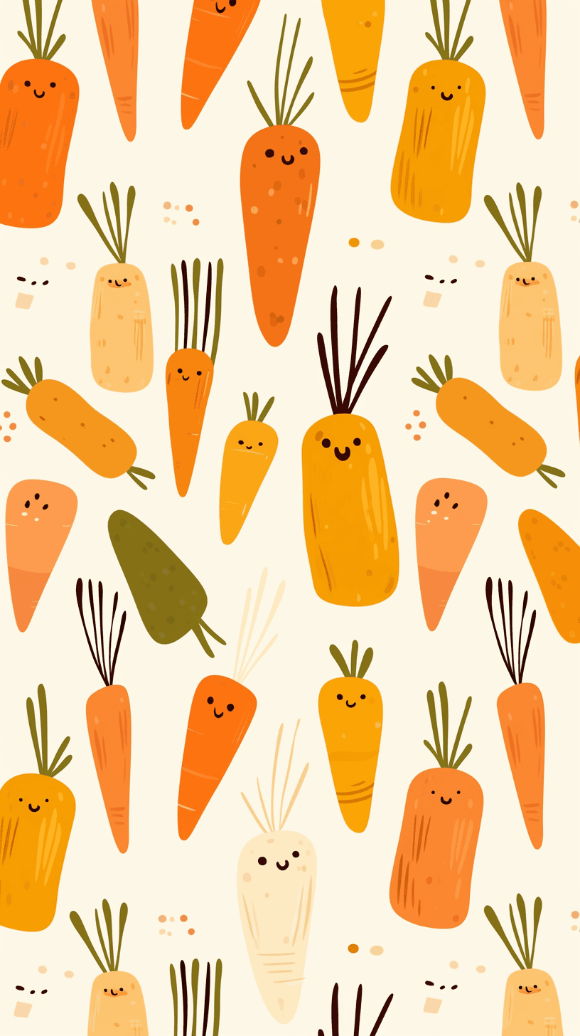Carrot 012 original repeating artwork