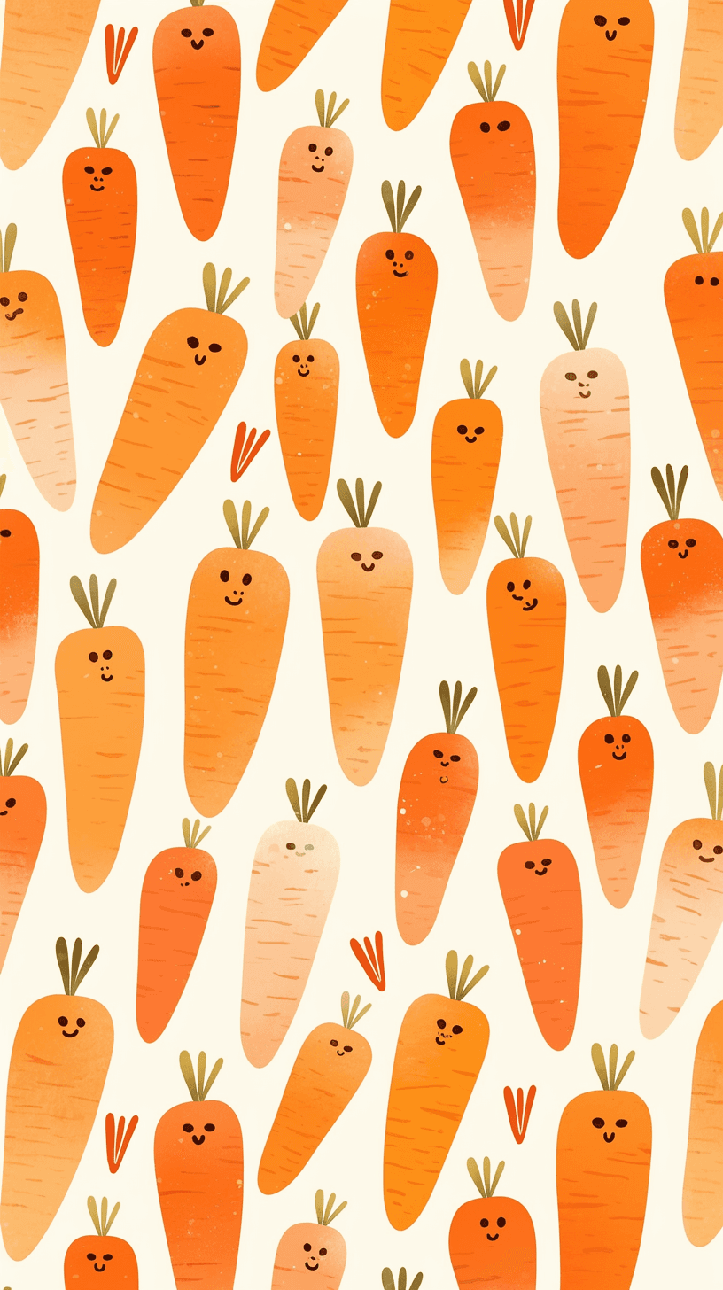 Carrot 004 original repeating artwork