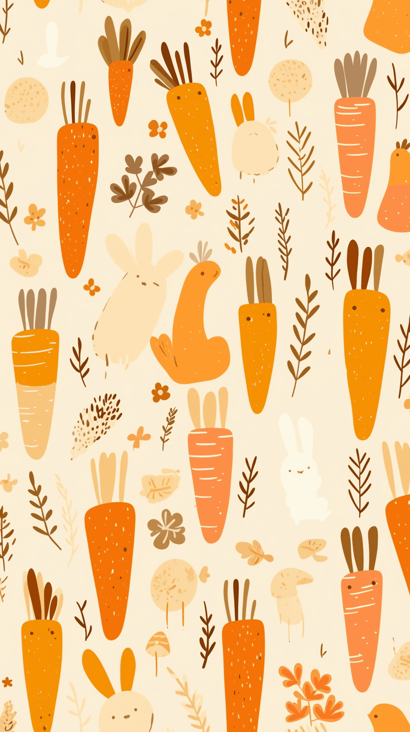 Carrot 019 original repeating artwork