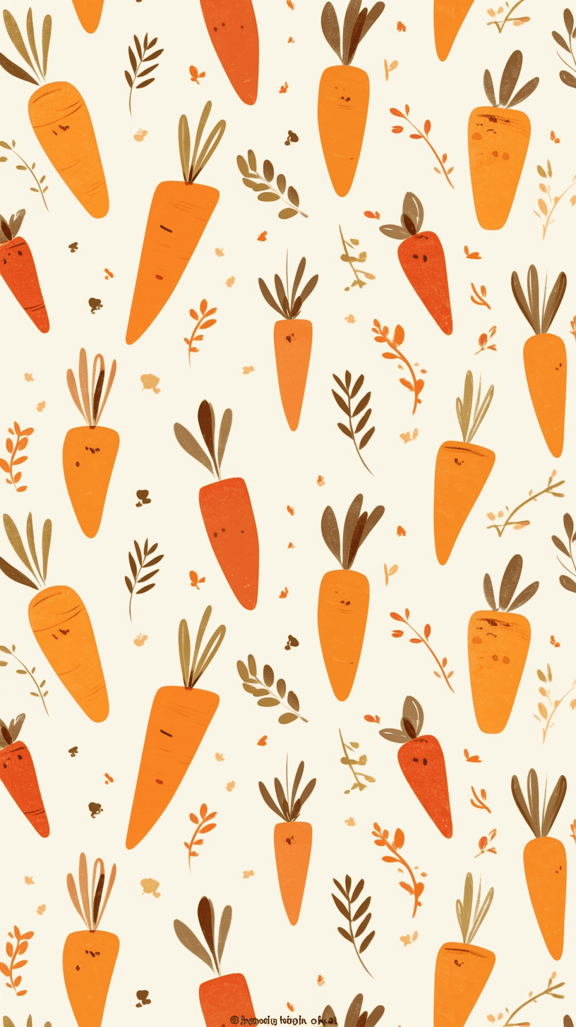 Carrot 006 original repeating artwork