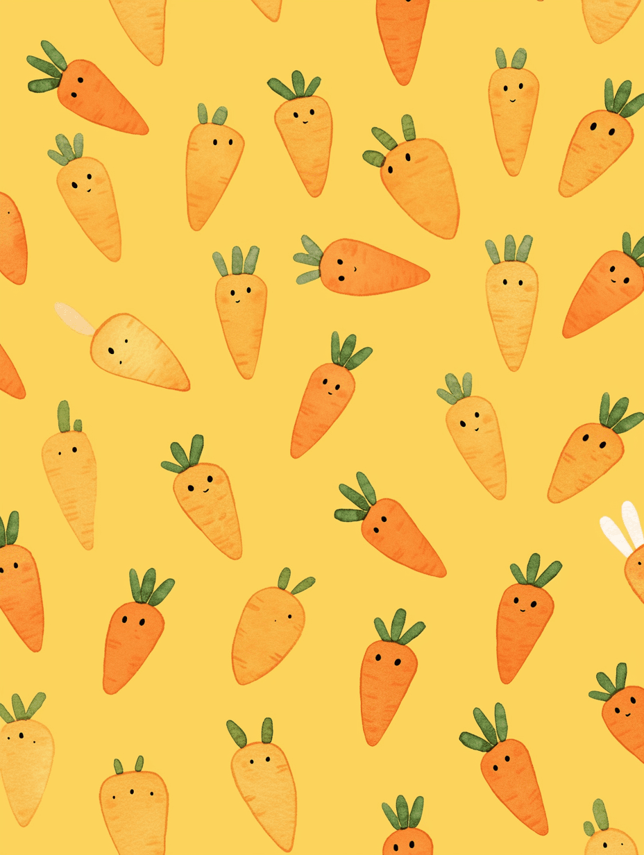 Carrot 011 original repeating artwork