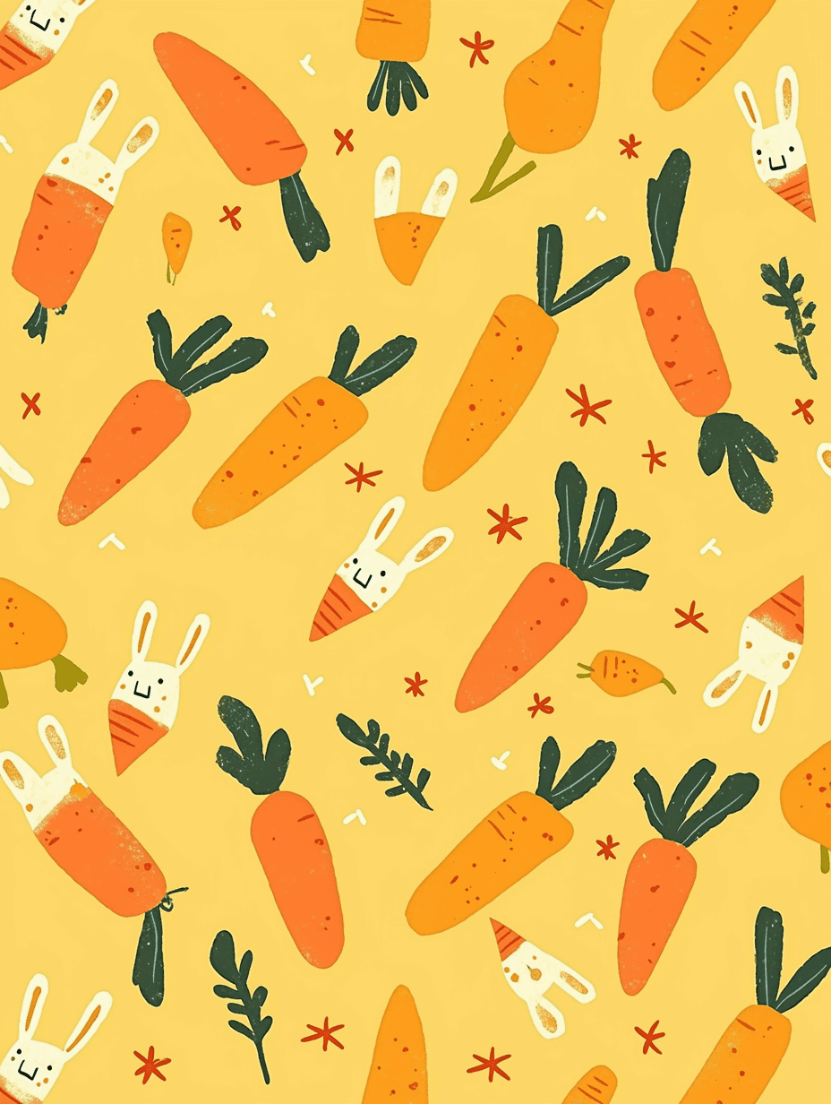 Carrot 025 original repeating artwork