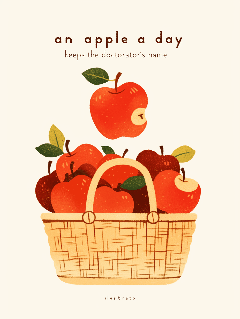 Apple Print original repeating artwork