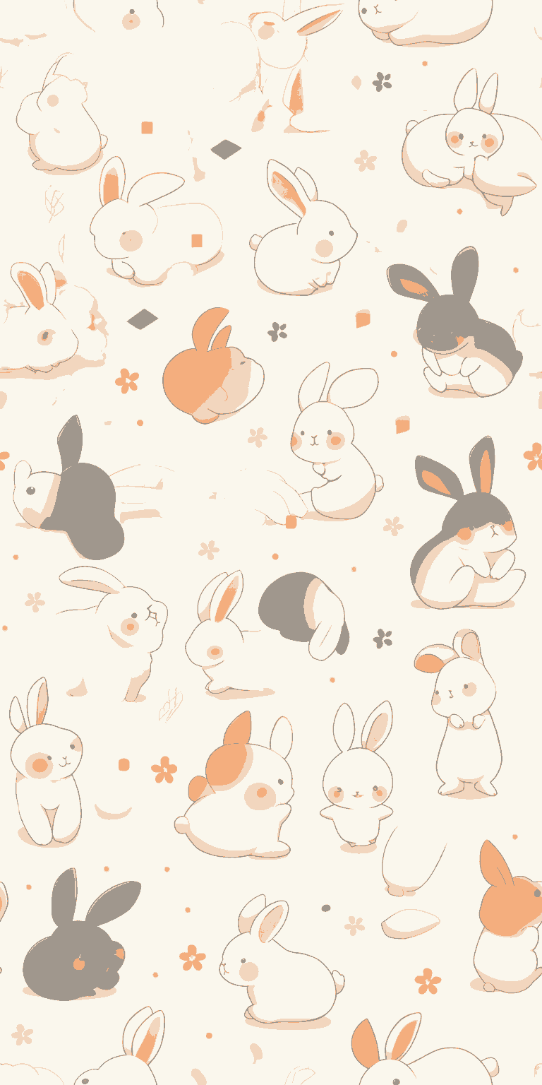 Bunny 352 original repeating artwork