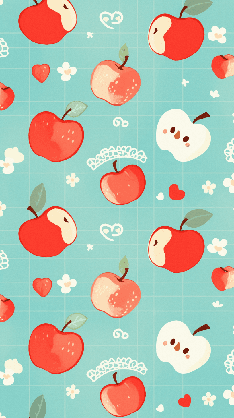 Apple Sunlit original repeating artwork