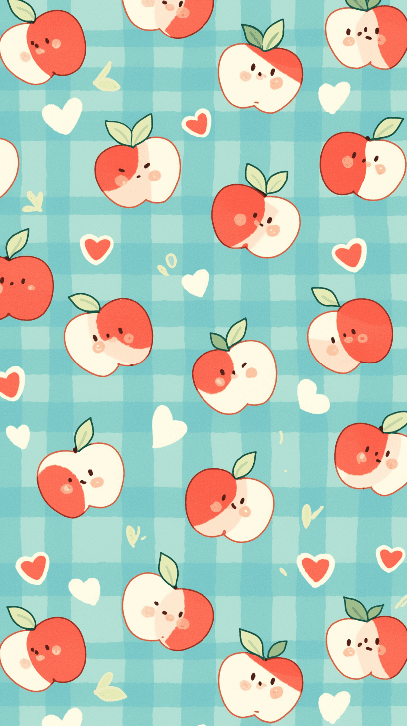Apple Coast original repeating artwork