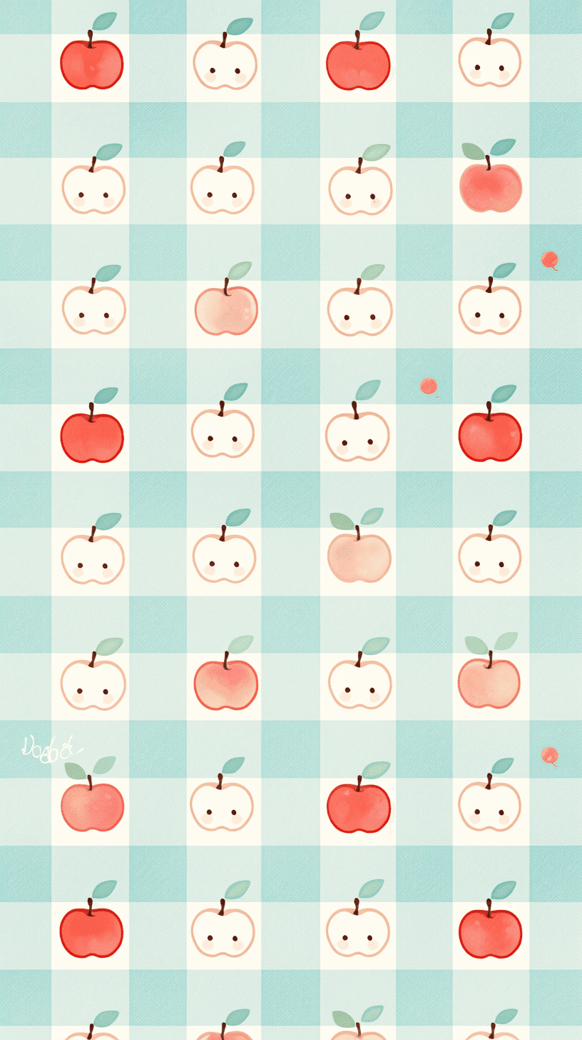 Apple Burst original repeating artwork