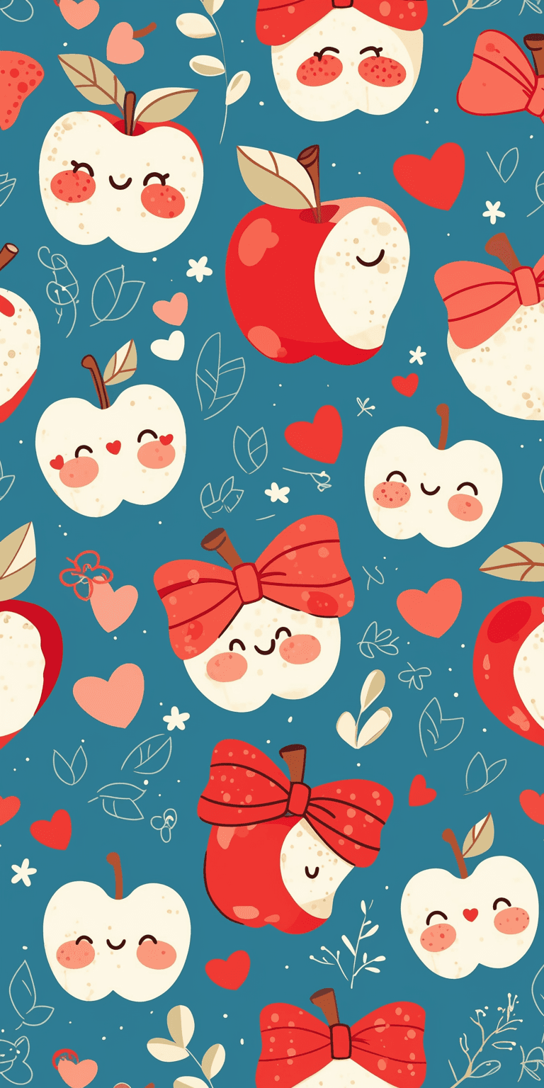 Apple Gang original repeating artwork
