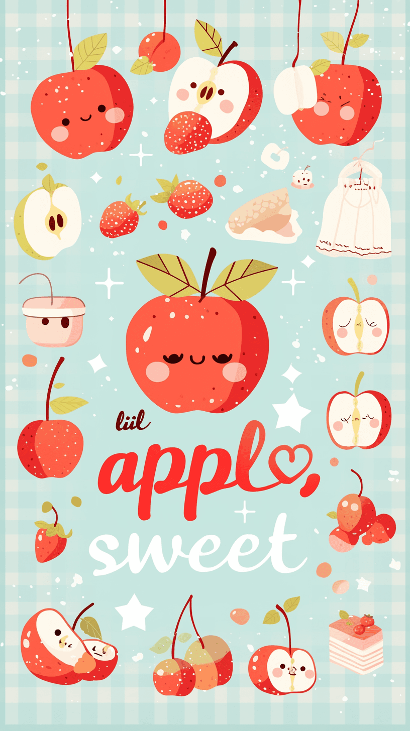 Apple Mono original repeating artwork